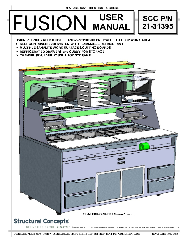 21 31395 FUSION USER MANUAL FBR6 S 5 R 8110