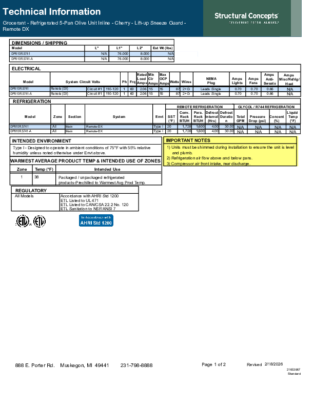 DP610 R 5741 A TECH
