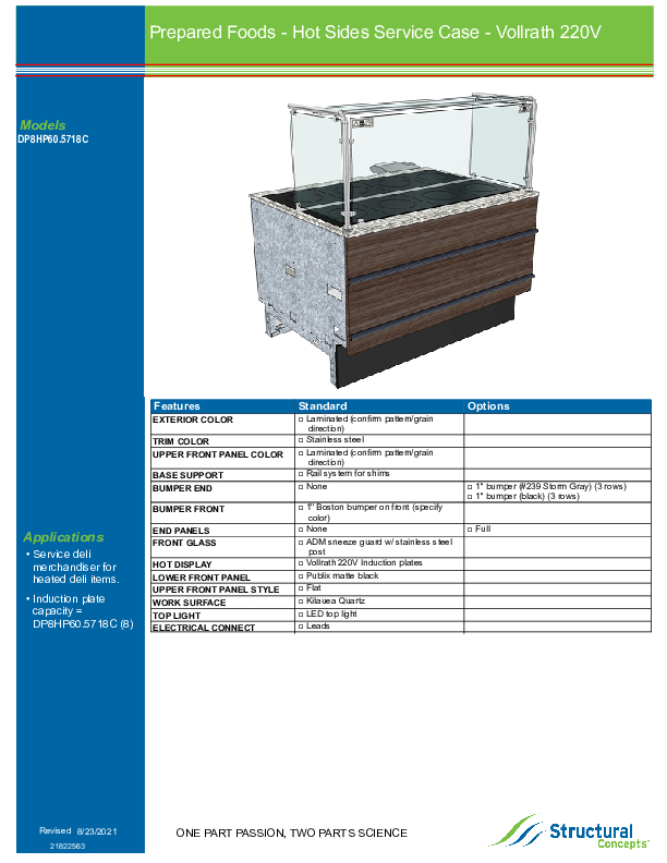 DP8 HP60 5718 C SPEC