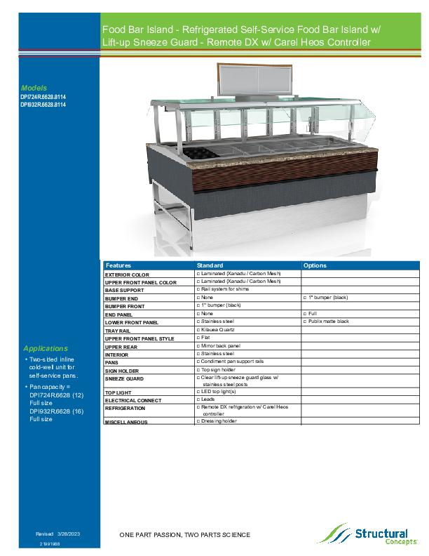 DPILR 6628 8114 SPEC