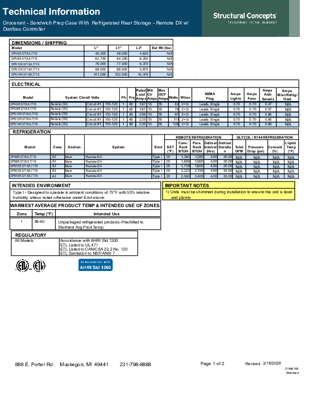 DPLR 5718 A 7716 TECH
