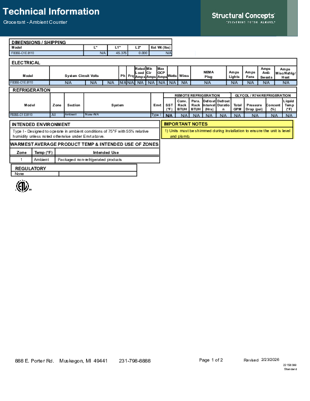 FB35 S C1 E 8110 TECH