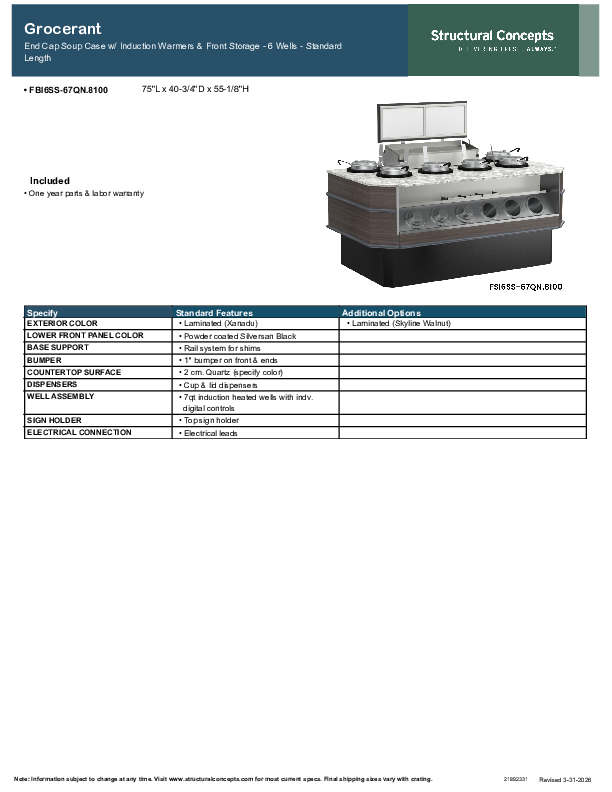 FBI6 SS 67 QN 8100 SPEC