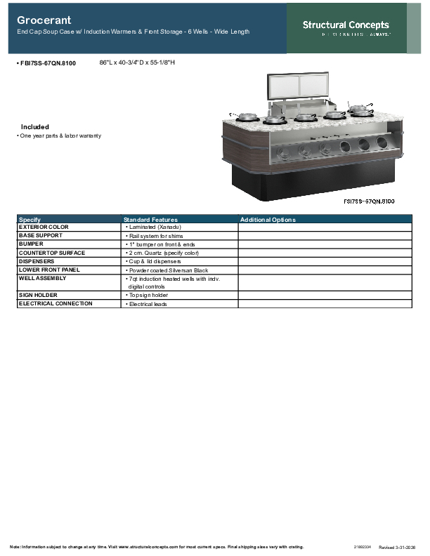 FBI7 SS 67 QN 8100 SPEC