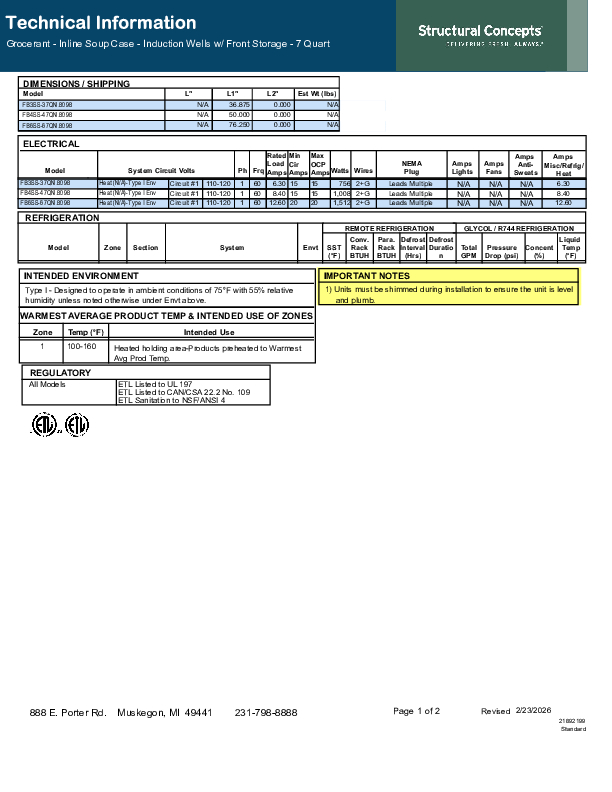 FBLSS LQN 8098 TECH