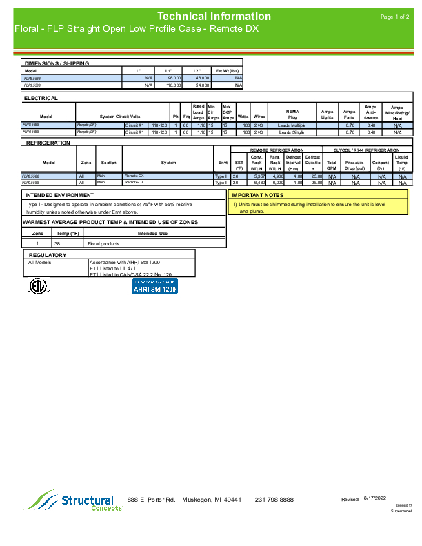 FLPL 5588 TECH