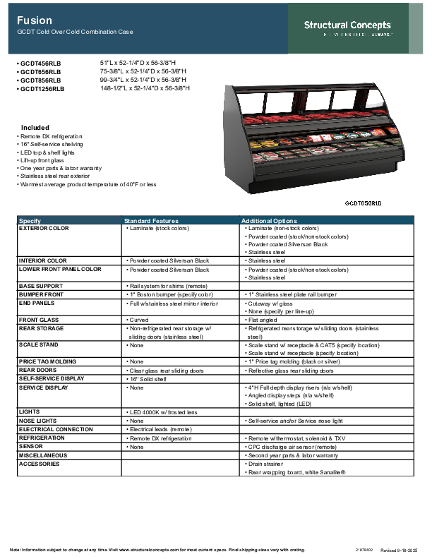 GCDT456RLB 21878402 Spec