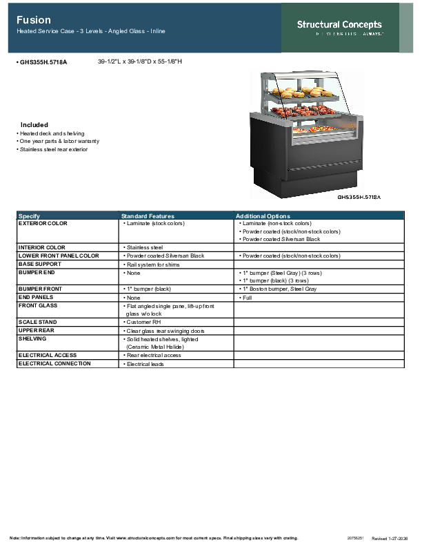GHS355 H 5718 A SPEC