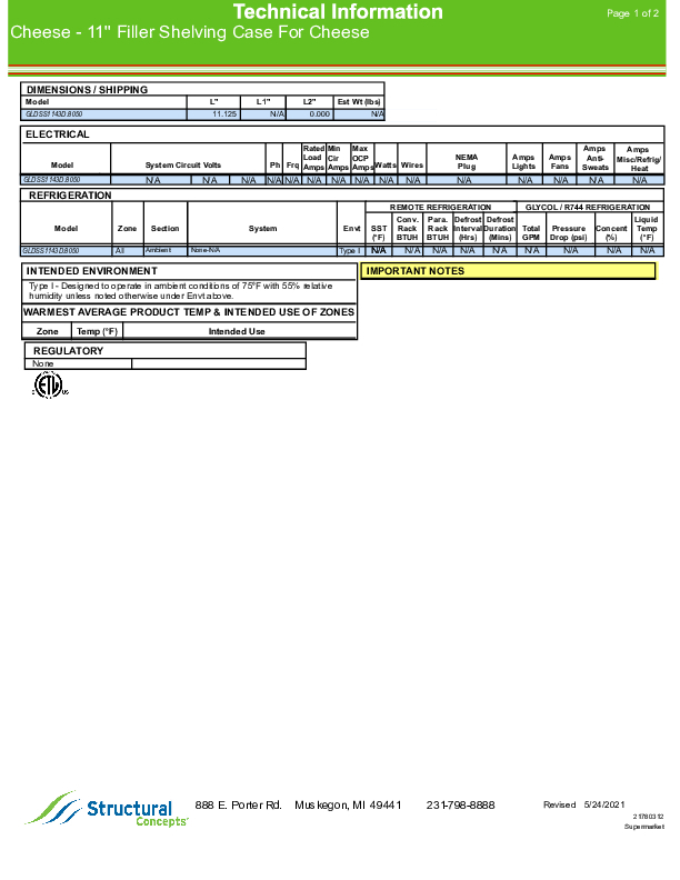 GLDSS1143 D 8050 TECH