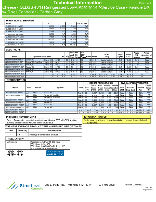 GLDSSL43 R 5741 A 6527 TECH