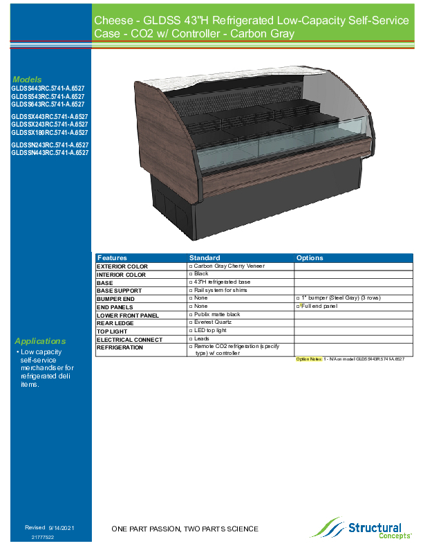 GLDSSL43 RC 5741 A 6527 SPEC