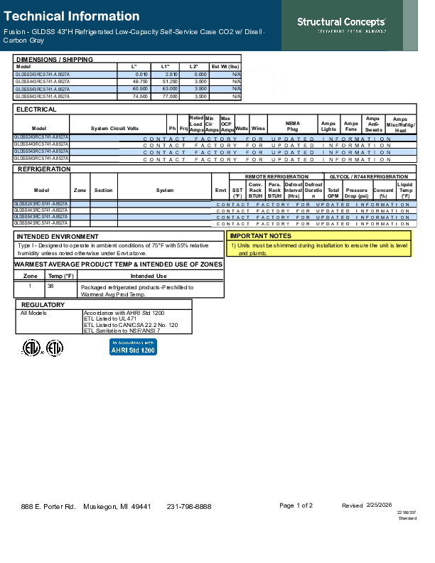 GLDSSL43 RC 5741 A 6527 TECH