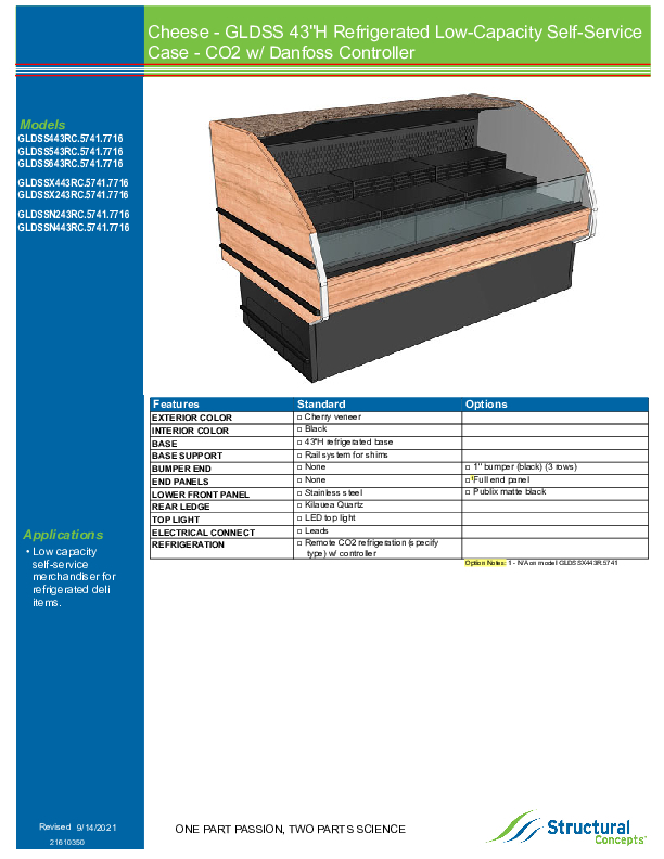 GLDSSL43 RC 5741 7716 SPEC
