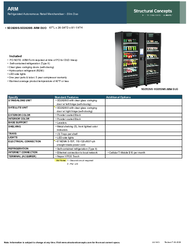SD2826IS SD2826IS ARM Duo 22215872 Spec