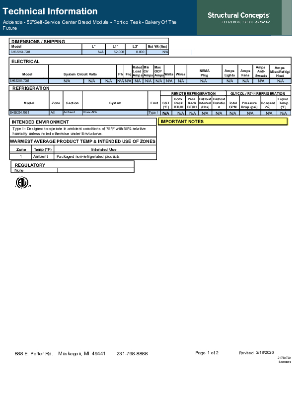 SHS5254 7981 TECH