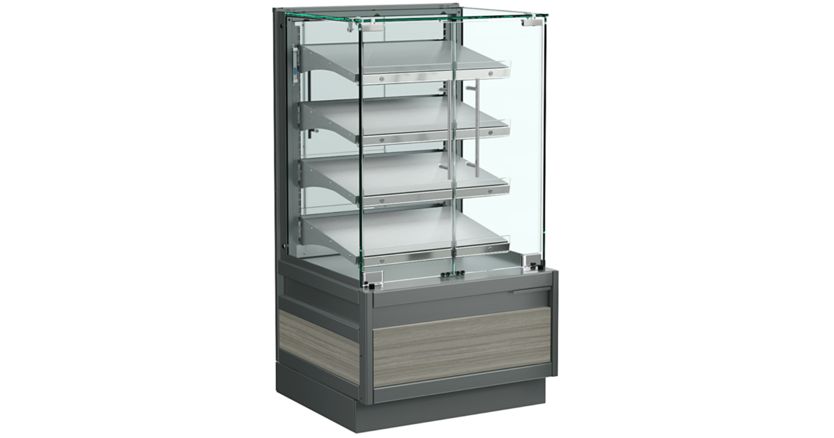 Front Facing - Heated Self-Service Case | Structural Concepts