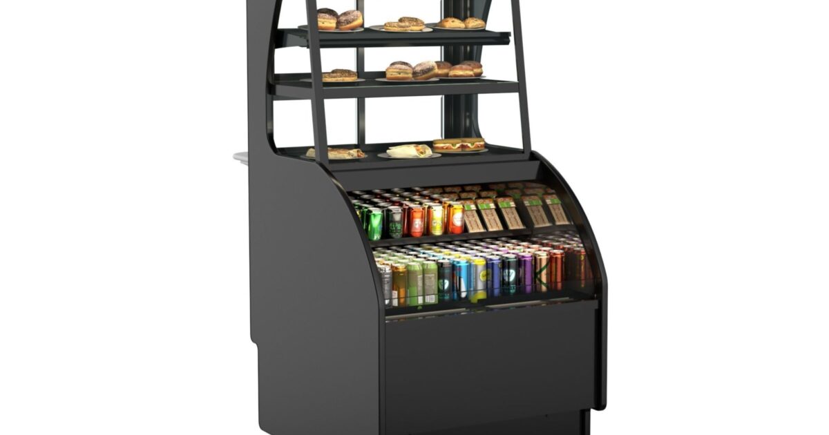 Combination Ambient/refrigerated Service Above Refrigerated Self