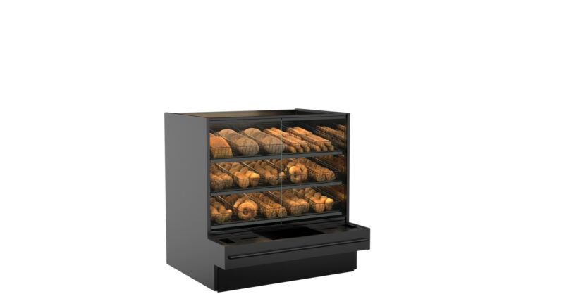 GHPF 52''H Dry Self-Service Case | Structural Concepts