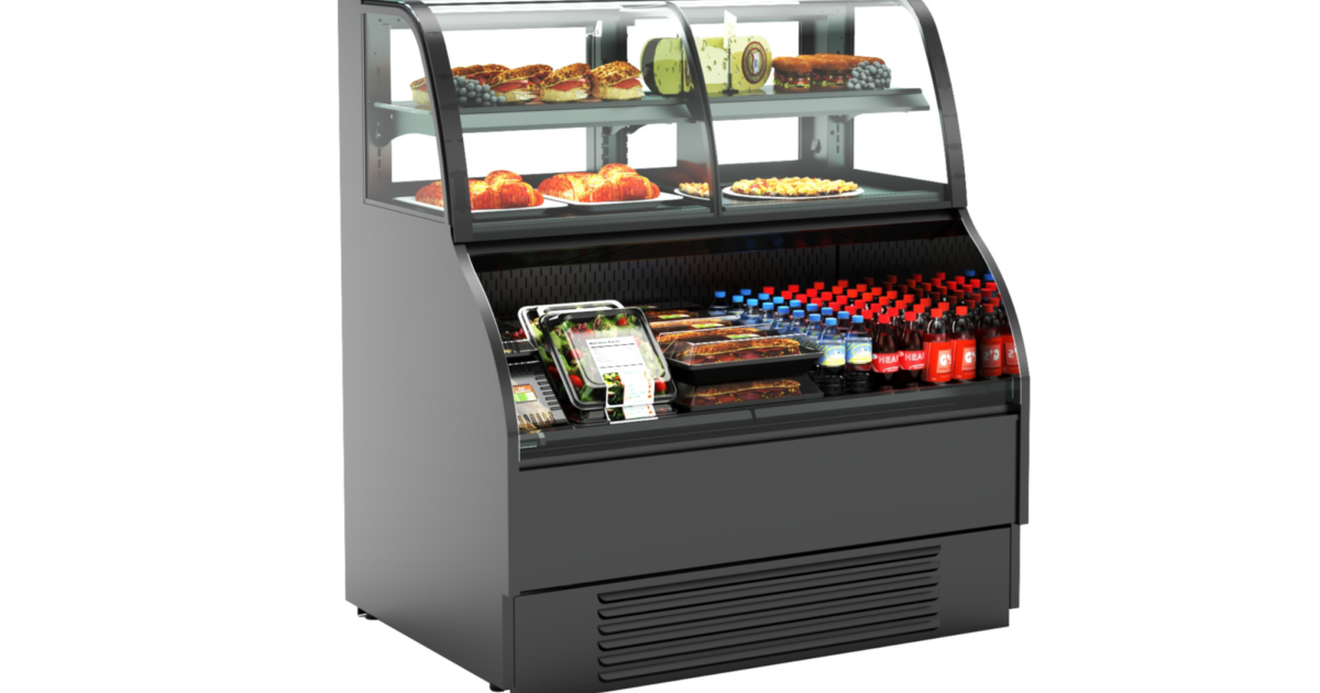 Combination Convertible Service Above Refrigerated Self-Service Case ...
