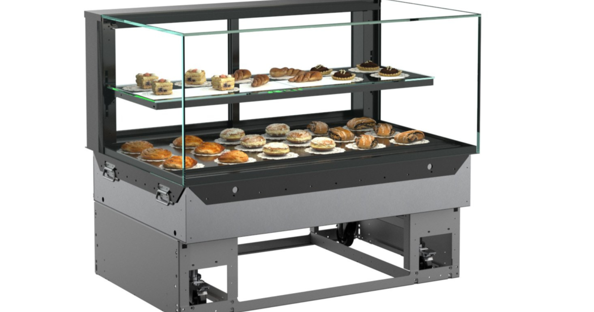 Non-Refrigerated Service Slide In Counter Case | Structural Concepts